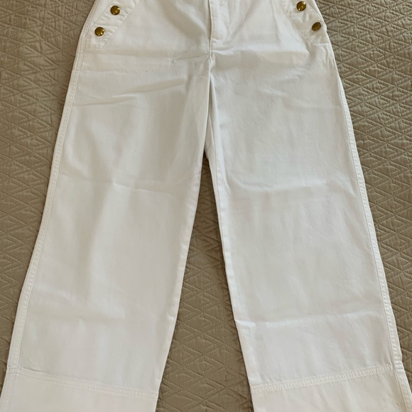 Ralph Lauren Women’s Pants Size 4P Color White - Picture 3 of 8